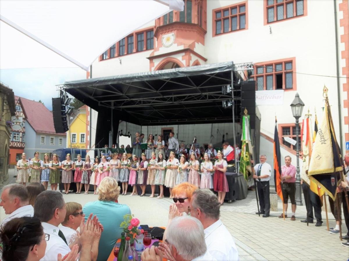 Aparthotel Alte Schmiede Dettelbach Dış mekan fotoğraf